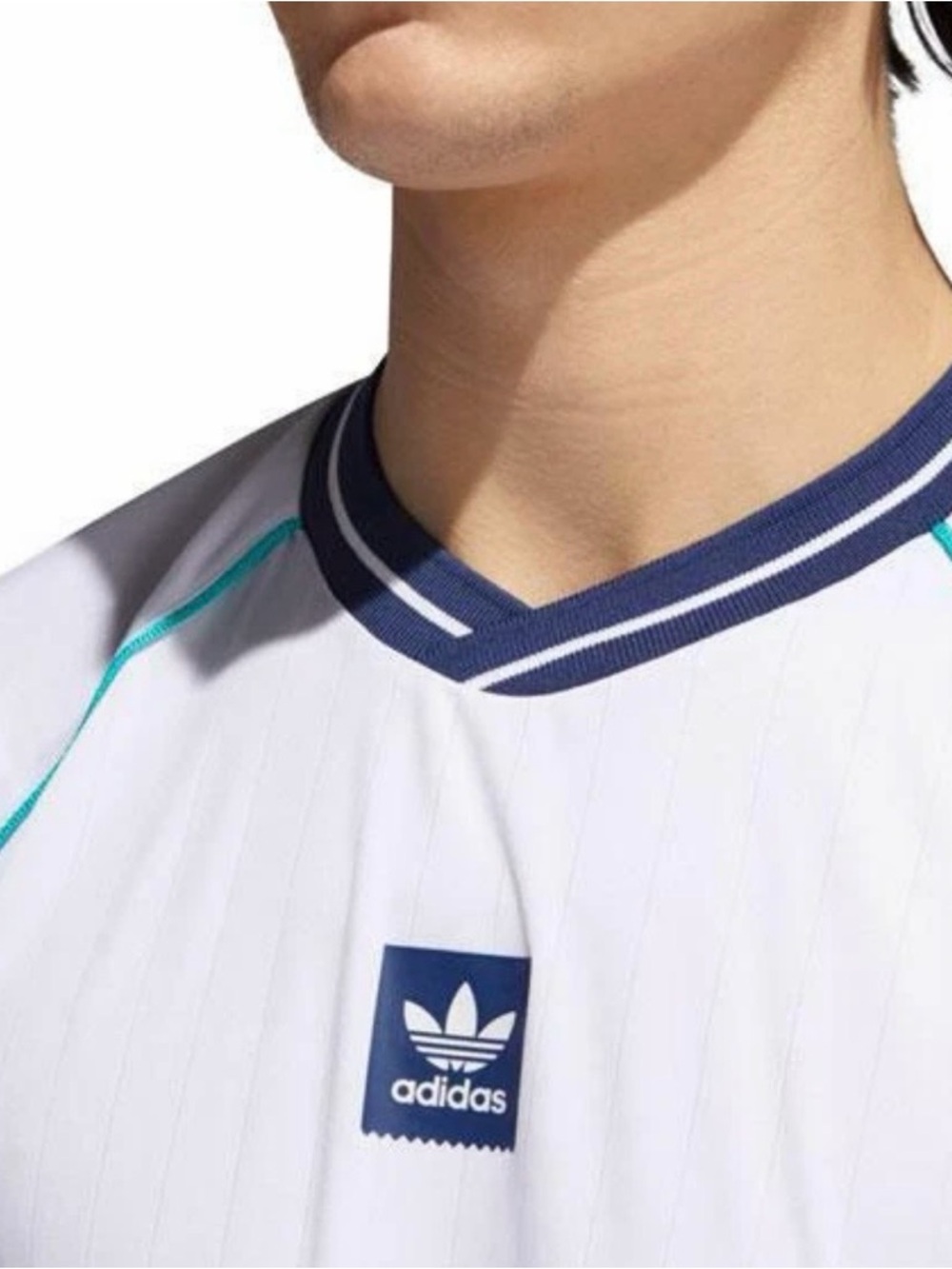 Adidas Originals Mens Athleisure Jersey soccer tee CE1811 - Picture 8 of 16
